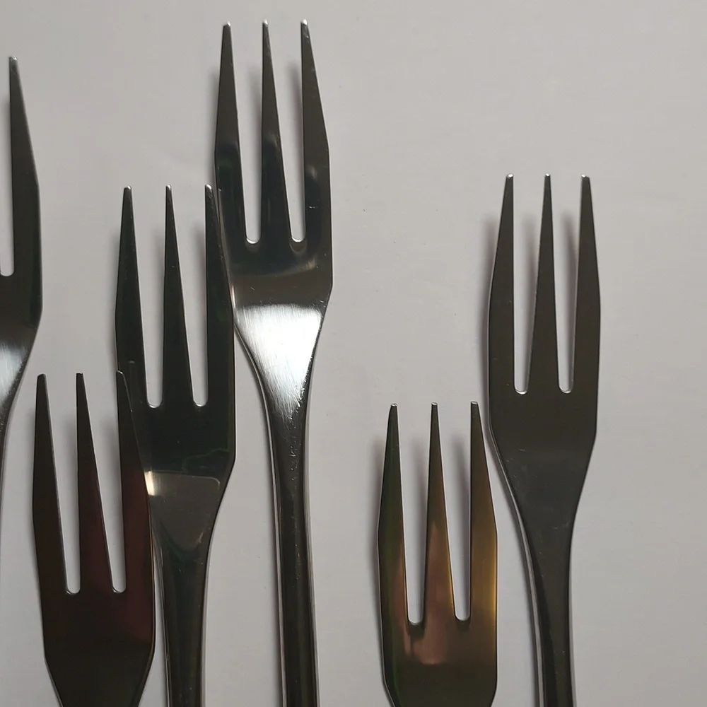 Vintage Fondue Forks Set Of 12 Mid Century Modern